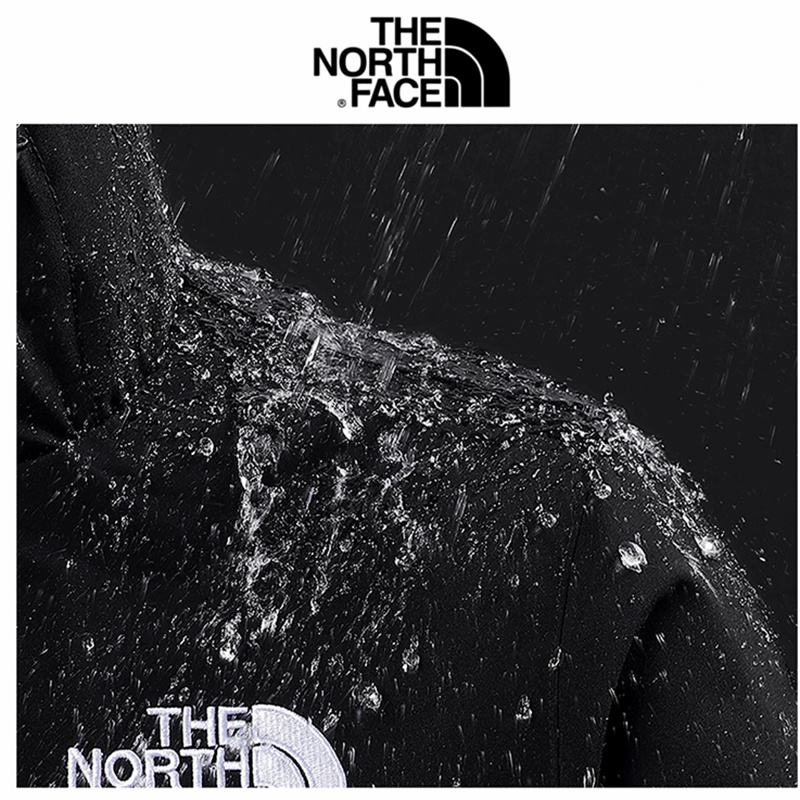 Áo Khoác Gió Thêu logo the north face 100% Chính Hãng Chống Thấm Nước Thời Trang Cho Cặp Đôi