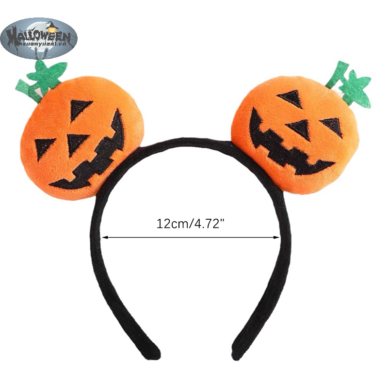 Cài Tóc Hình Bí Ngô halloween Dễ Thương Cho Bé Gái vn