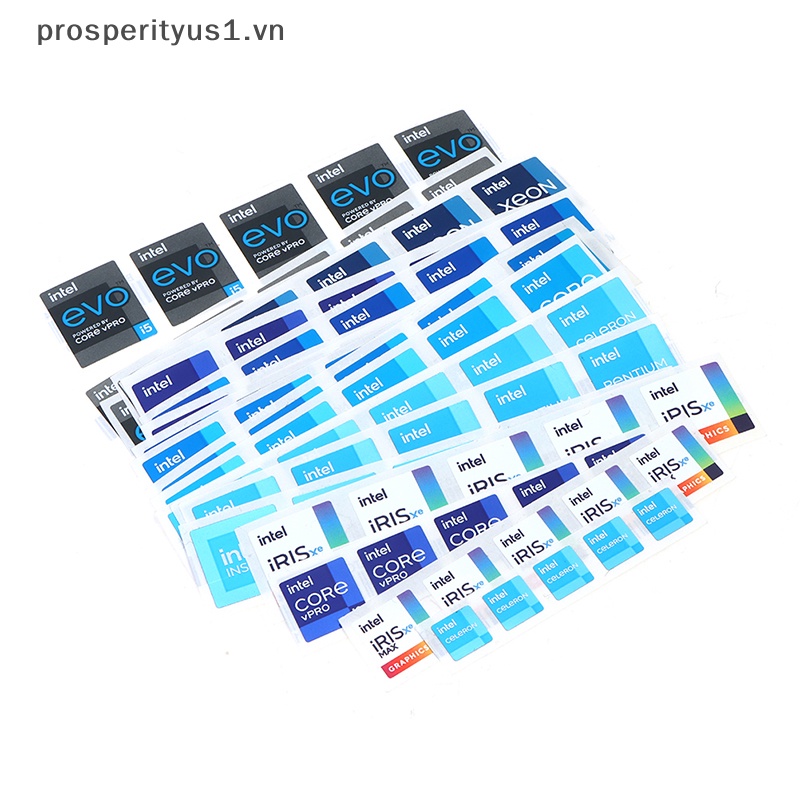 Set 5 Miếng Dán Đá Sapphire Chính Hãng Tự Làm Trang Trí 10 i3 i5 i7 i9