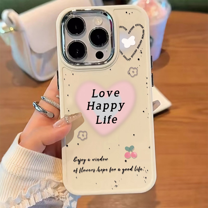 Ốp Điện Thoại Silicon Dẻo In Trái Tim iphone 11 7plus 15 13 12 12pro 15pro max 8plus 11promax 7 14promax 14 13pro 11pro xr xsmax