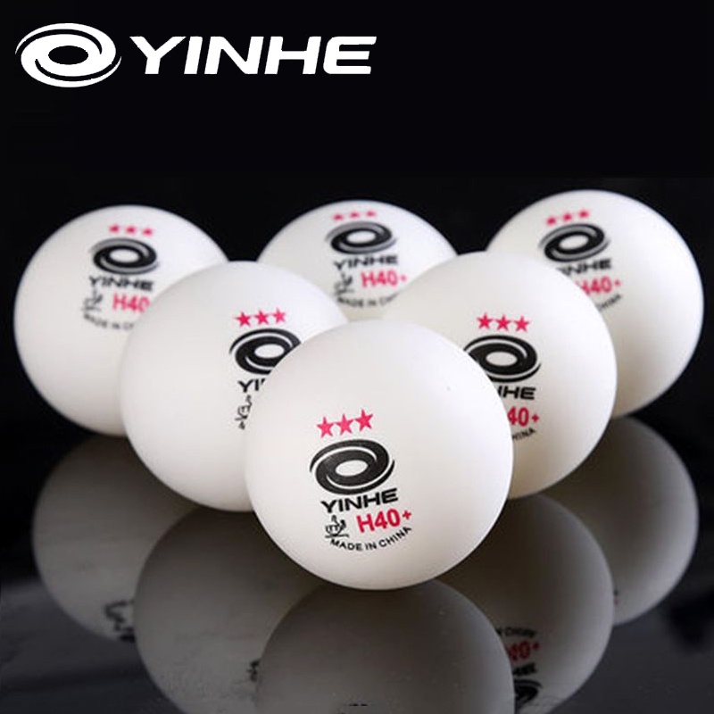 Bộ 6 Quả Bóng Bàn yinhe 3 star y40 + h40 + Chất Lượng Cao