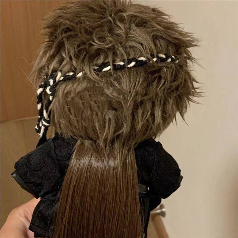 Ere1 Búp Bê Nhồi Bông genshin zhongli 20cm Trang Trí Nhà Cửa