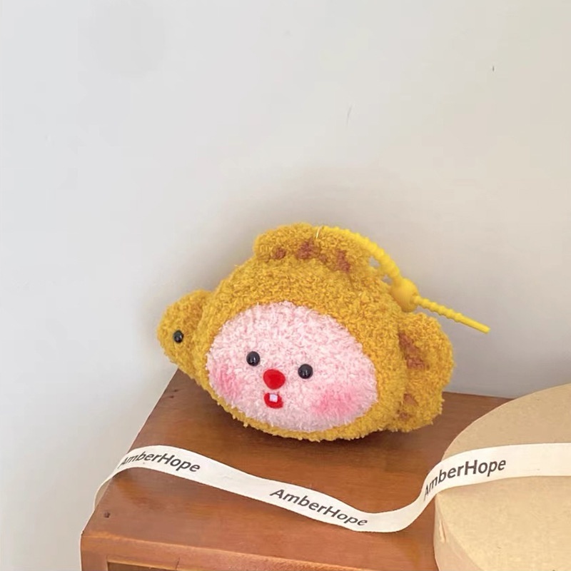 Loopy Đồ Chơi Thú Nhồi Bông Màu Hồng Dễ Thương  Móc Khóa Thủ Công diy