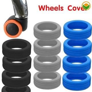 Vỏ Bọc Bảo Vệ Bánh Xe Vali Du Lịch / Va Li Kéo Bằng Silicon Có Bánh Xe Im Lặng Thông Dụng