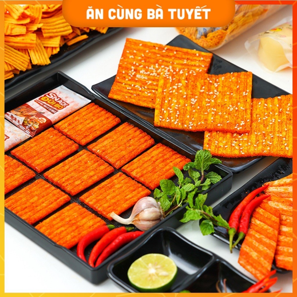 Combo NHẤT THỐNG : 30 GÓI NEM NƯỚNG PHÊN B.T +10 gói Snack SaShimi+BimBim Mái Tôn+5 Túi Sữa Chua tặng 12