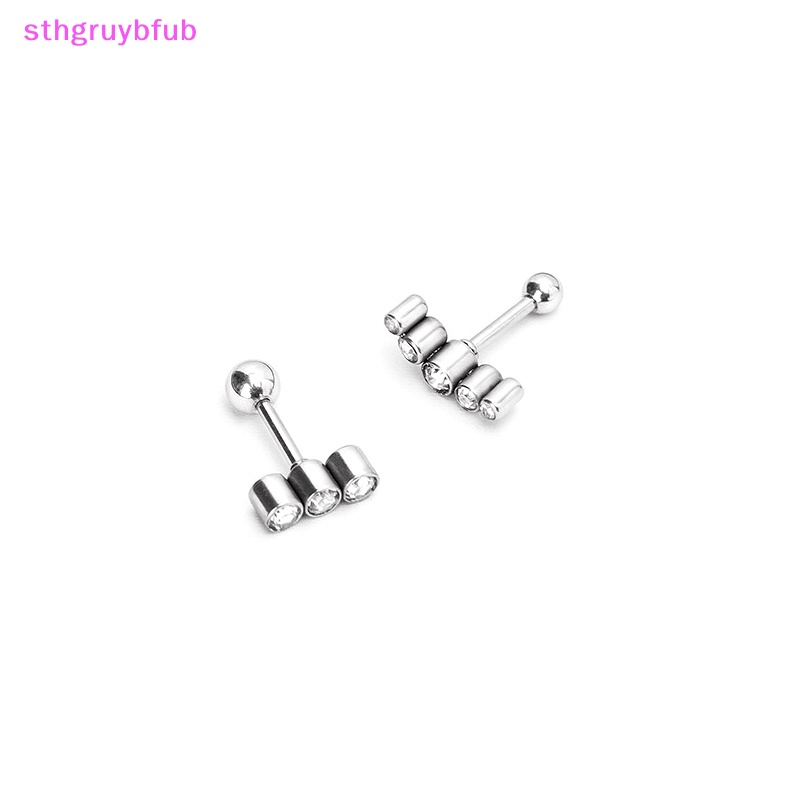 Sthb 1 Khuyên Tai Đinh Tán Hình Xương Xoắn Cá Tính Làm Quà Tặng Mới vn