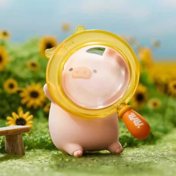 ★Hgtoys★   Dòng du lịch Lulu Pig Hộp mù Búp bê Thủy triều Chơi Quà tặng trang trí