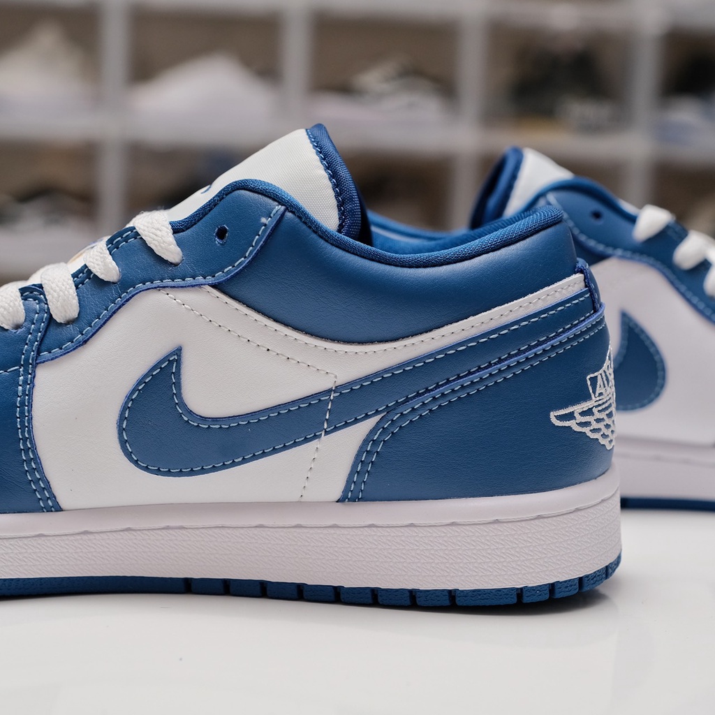 Giày Thể Thao Màu Xanh Dương Đậm Của jordan 1 Chính Hãng