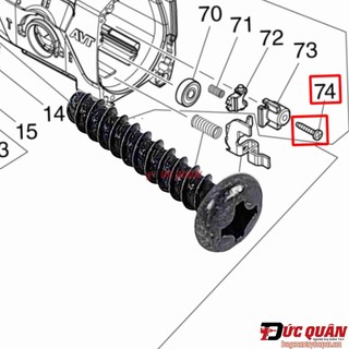 Ốc máy makita dhr182/ hr182 266130-9