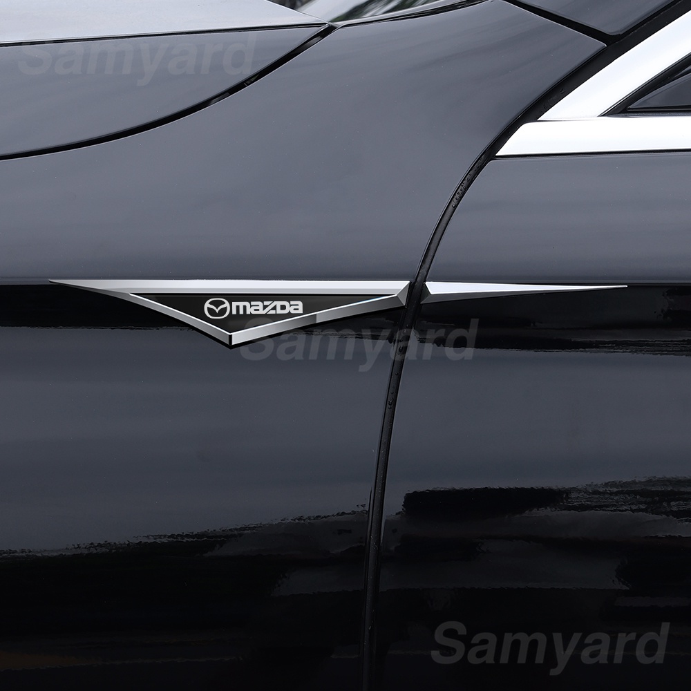 FENDER Miếng Dán Kim Loại Trang Trí Viền Cửa Xe Hơi mazda 2 3 5 6 cx3 cx4 cx5 cx7 cx9 cx-30 cx-8