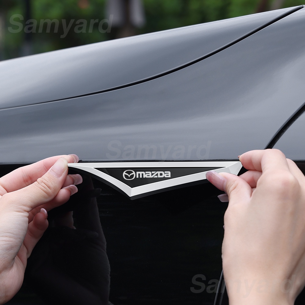 FENDER Miếng Dán Kim Loại Trang Trí Viền Cửa Xe Hơi mazda 2 3 5 6 cx3 cx4 cx5 cx7 cx9 cx-30 cx-8