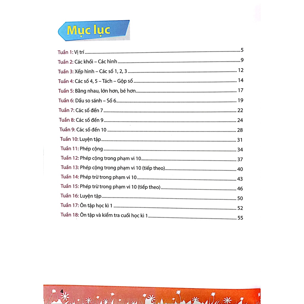 Sách Vui Học Toán 1 - Tập 1