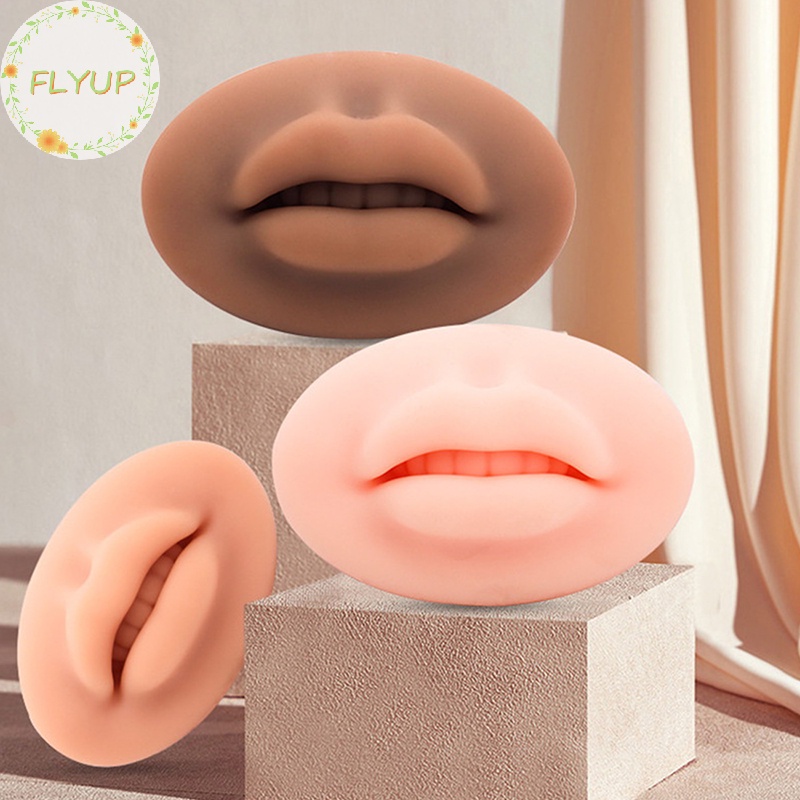 Flyup Mô Hình Mặt Môi 5d Bằng Silicon Dùng Thực Hành Xăm Môi vn