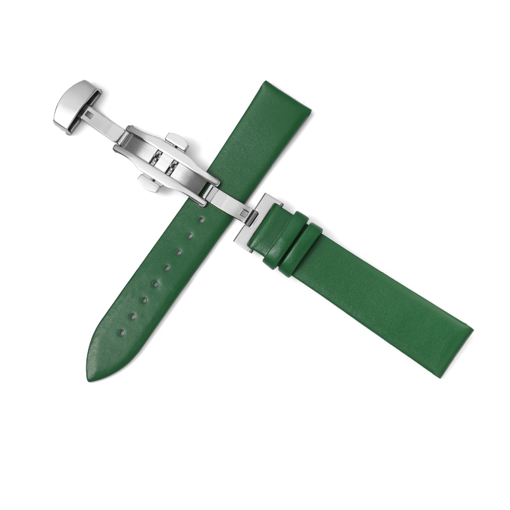 Dây Đeo Bằng Da Bò Thật Mềm Cho Đồng Hồ 10mm 12mm 13mm 14mm 15mm 16mm 17mm 18mm 19mm 20mm 21mm 22mm