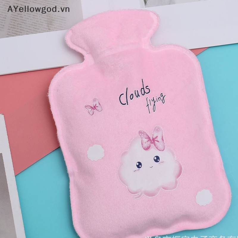 Ayellowgod Bình Nước Nóng Giữ Ấm Bụng Họa Tiết Hoạt Hình Có Thể Tái Sử Dụng vn