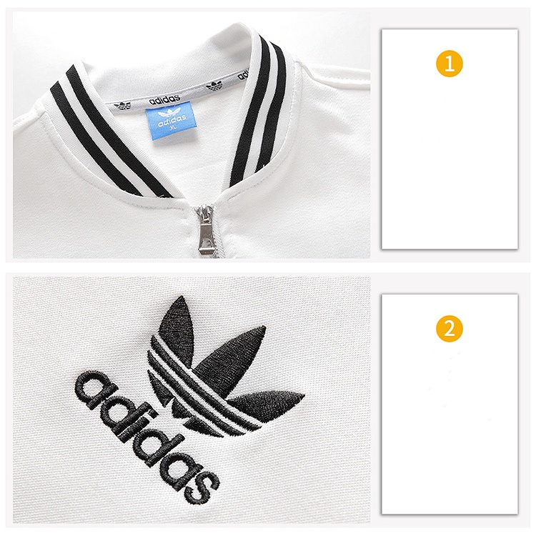 Áo Khoác Bóng Chày 100% Cotton adidas Thời Trang Cho Nam Nữ