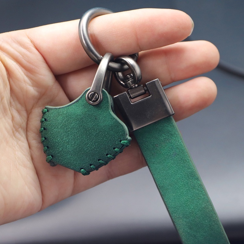 Sang Trọng Móc Chìa Khóa Xe Mô Tô honda yamaha Bằng Da Thời Trang Cho Nam Và Nữ