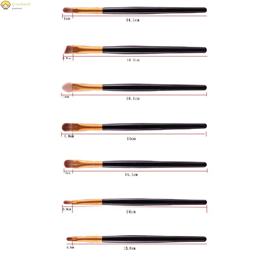 Set 20 cọ trang điểm thân thiện với da