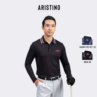 Áo polo nam dài tay aristino golf - alpg01w1