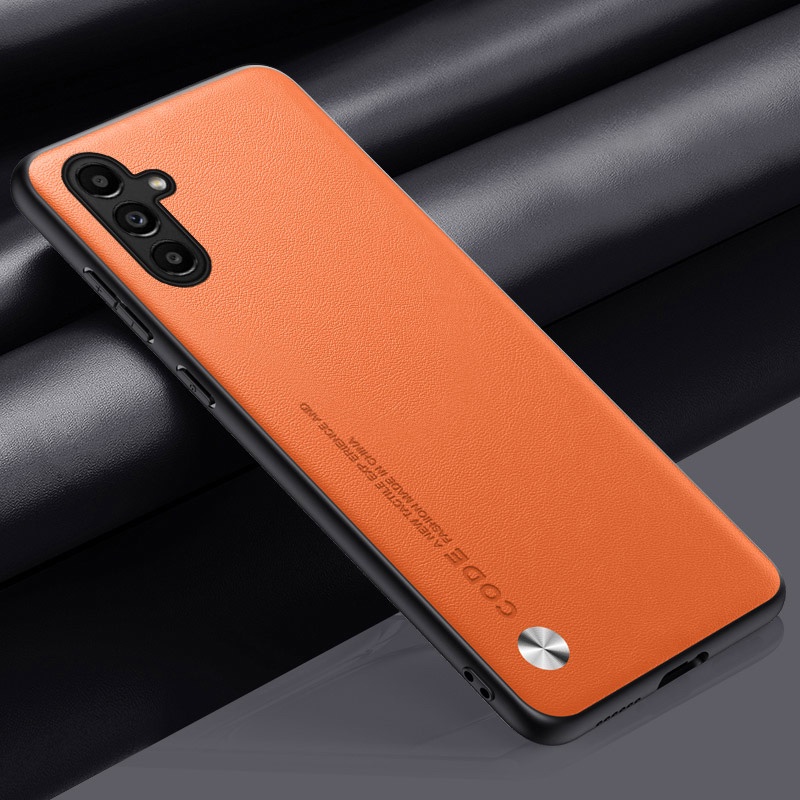 Casing For Samsung Galaxy A05 S A05S A15 A25 A35 A55 4G 5G Plain Skin Leather Texture Phone Case Texture Soft TPU Silicone Shockproof Casing Lens Protection Back Cover