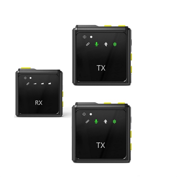 Bộ 2 Micro thu âm cài áo lọc tiếng ồn R8S (Hỗ trợ các cổng kết nối phổ biến hiện nay)