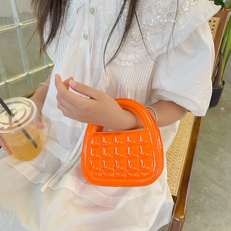 Túi Đeo Chéo mini Màu Sắc Ngọt Ngào Phong Cách Hàn Quốc Cho Bé Gái