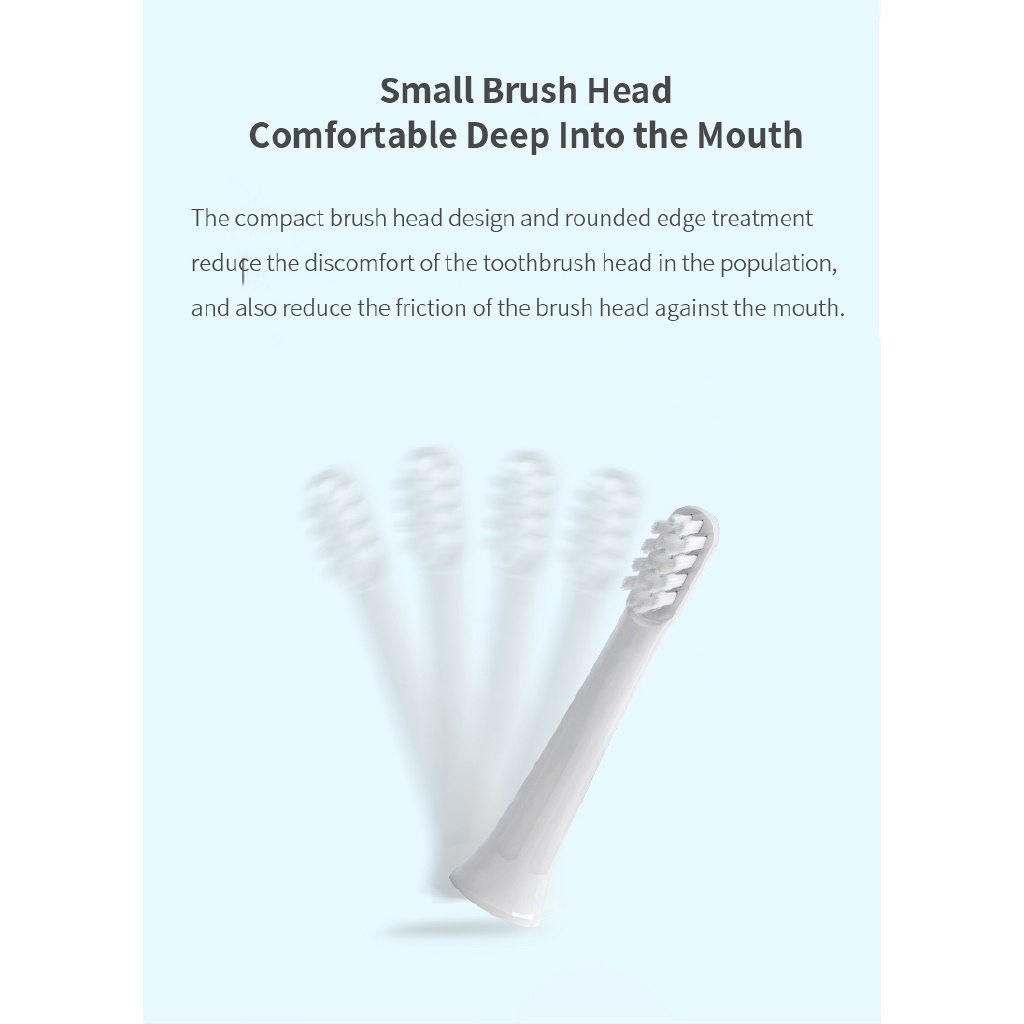 Đầu Bàn Chải Thay Thế Cho Bàn Chải Đánh Răng Điện Thông Minh xiaomi mijia t100