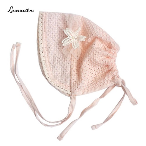 Mũ Rộng Vành Cotton Lanh Dễ Thương Cho Bé Từ 5-24 Tháng Tuổi