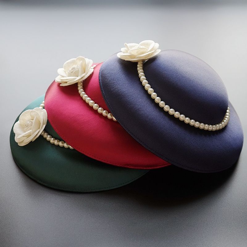 Mũ Anh Quốc Phong Cách retro Thanh Lịch Cho Nữ