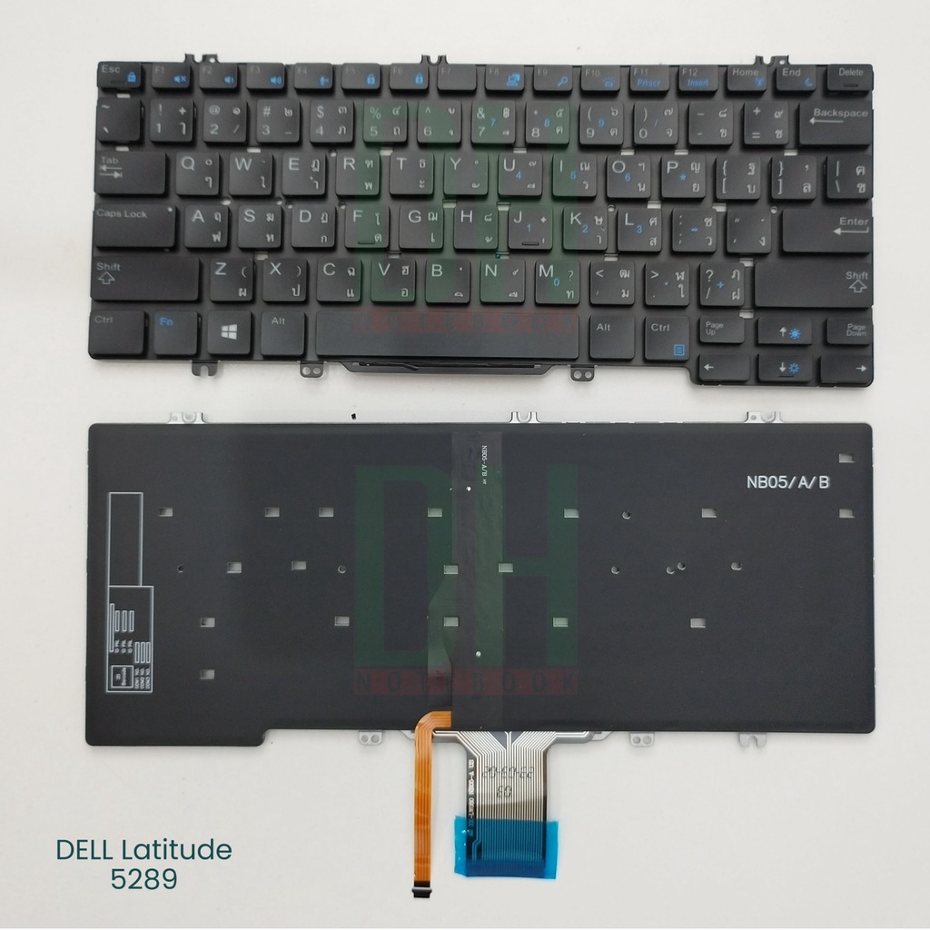 Bàn Phím Notebook Dell Latitude 5289 5290 7280 7290 7390 5280 5288 5289 7389 Laptop Có Đèn