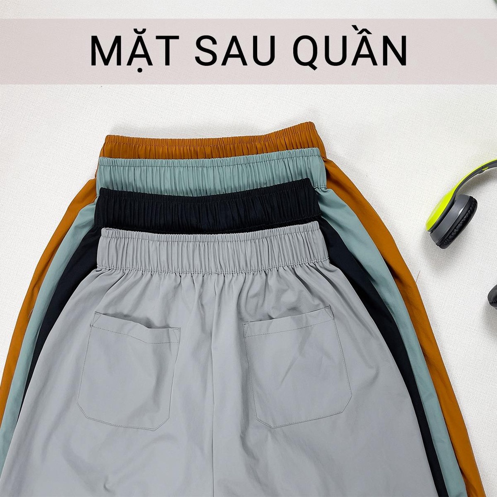 Quần jogger gió mát lạnh GN88 thiết kế xếp ly cá tính có giây điểu chỉnh ông quần by Gladimax