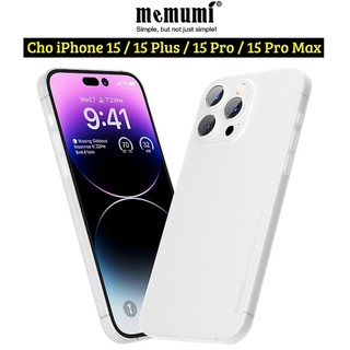 Ốp lưng memumi siêu mỏng cho iphone 15 pro max, iphone 15 pro, iphone 15 plus, iphone 15 - tfl shop