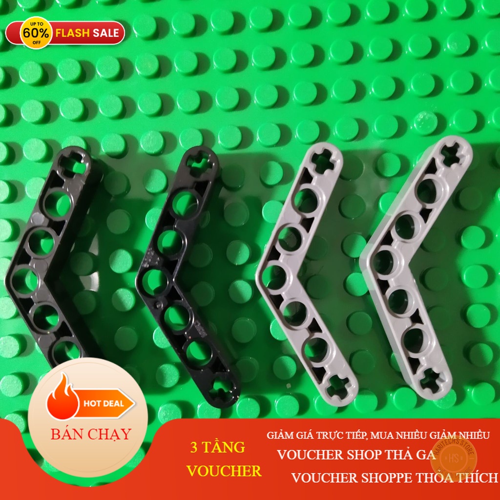 COMBO 10 Gạch Technic 1x7 Dày 4x4 NO.626 - Phụ Kiện MOC Tương Thích 32348