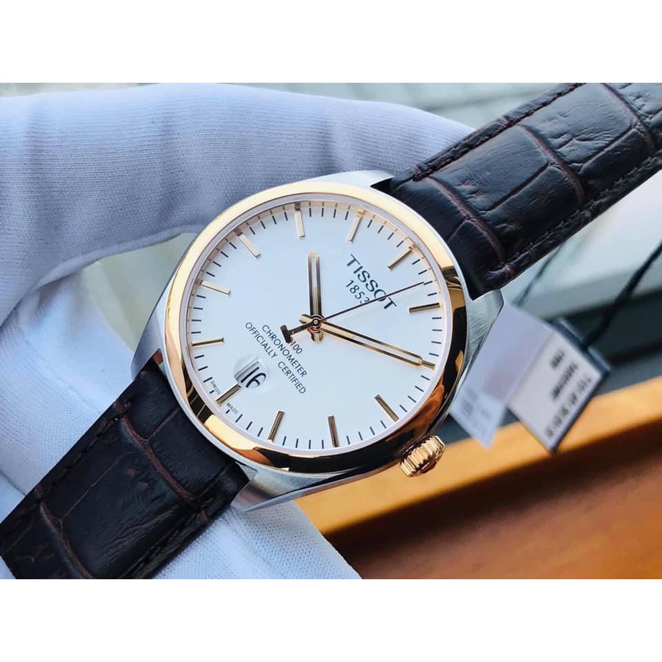 Đồng Hồ nam Tissot PR100 T101.451.26.031.00  - Máy Quartz Pin - Kính Sapphire Chính Hãng