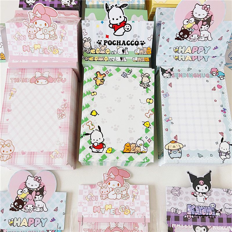 Sanrio Bưu Thiếp Dễ Thương Chất Liệu Đóng Gói Quà Tặng Làm Bánh Bao Bì Thẻ Giấy Trang Trí Quà Tặng -top3C01