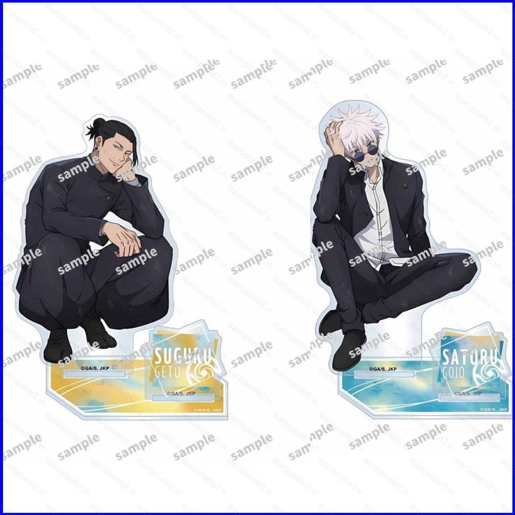Jujutsu kaisen Mô Hình Búp Bê anime gojo satoru geto suguru Bằng acrylic Làm Quà Tặng Trang Trí Nhà Cửa