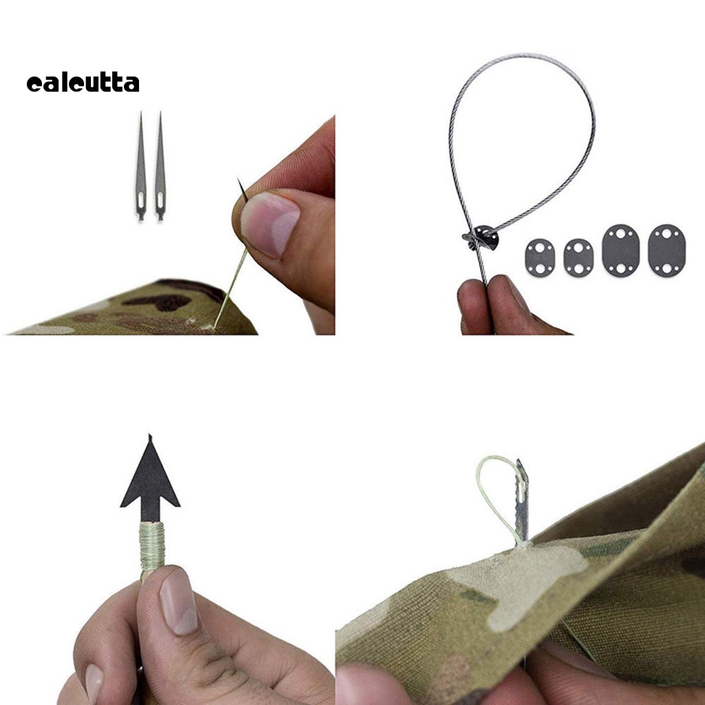 Thẻ Móc Câu Cá Sinh Tồn Đa Năng Bằng Thép Không Gỉ