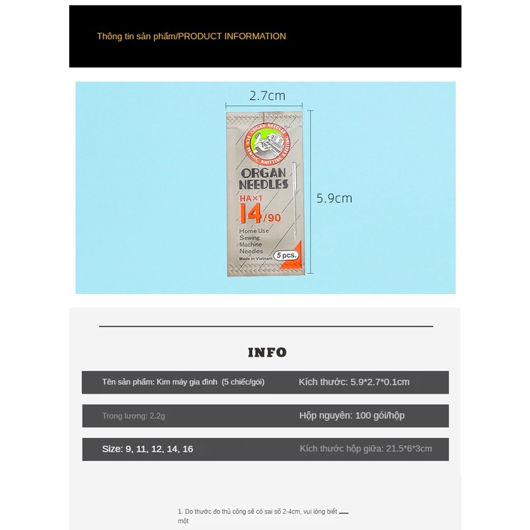 Kim máy may gia đình ORGAN HAx1