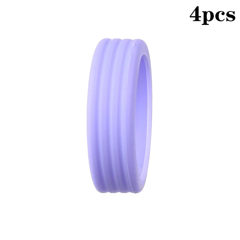 Bộ 4 Bánh Xe silicone Bảo Vệ Vali Giảm Tiếng Ồn Tiện Dụng
