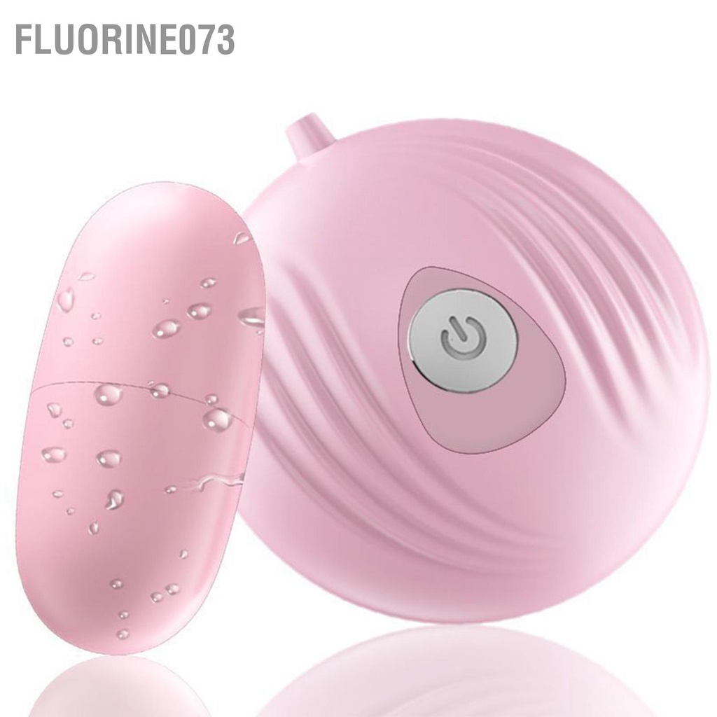 Fluorine073 Nữ Rung Đồ Chơi Kích Thước Bỏ Túi Êm Chống Nước 7 Cấp Độ Chạy Bằng Pin Hình Vỏ Người Lớn