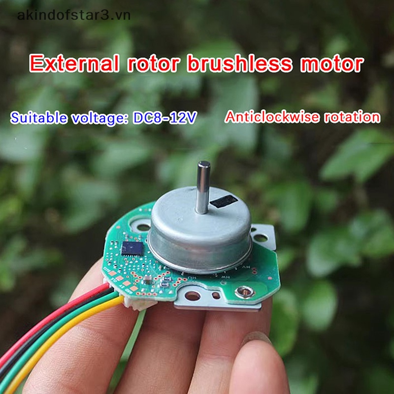 Động Cơ Không Chổi Than 17000rpm 20w dc8v-12v 20s 17000Rpm3.vn Cho Quạt Nhỏ