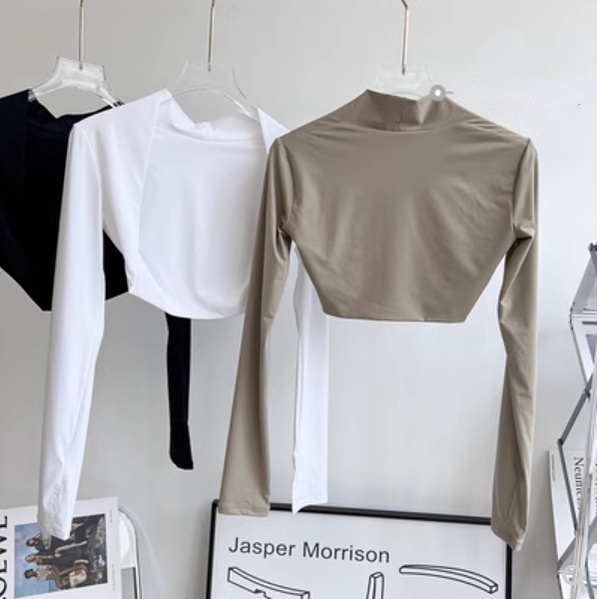 OLALA LEISURE Áo Khoác Mỏng Dài Tay Chống Nắng Dùng Tập yoga xs Dl346