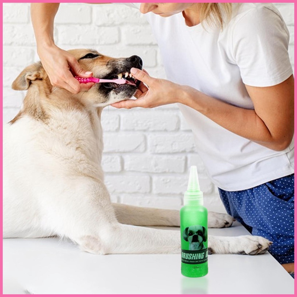 Tuýp Kem Đánh Răng 59ml Tự Nhiên Làm Mát Không Mùi Cho Chó