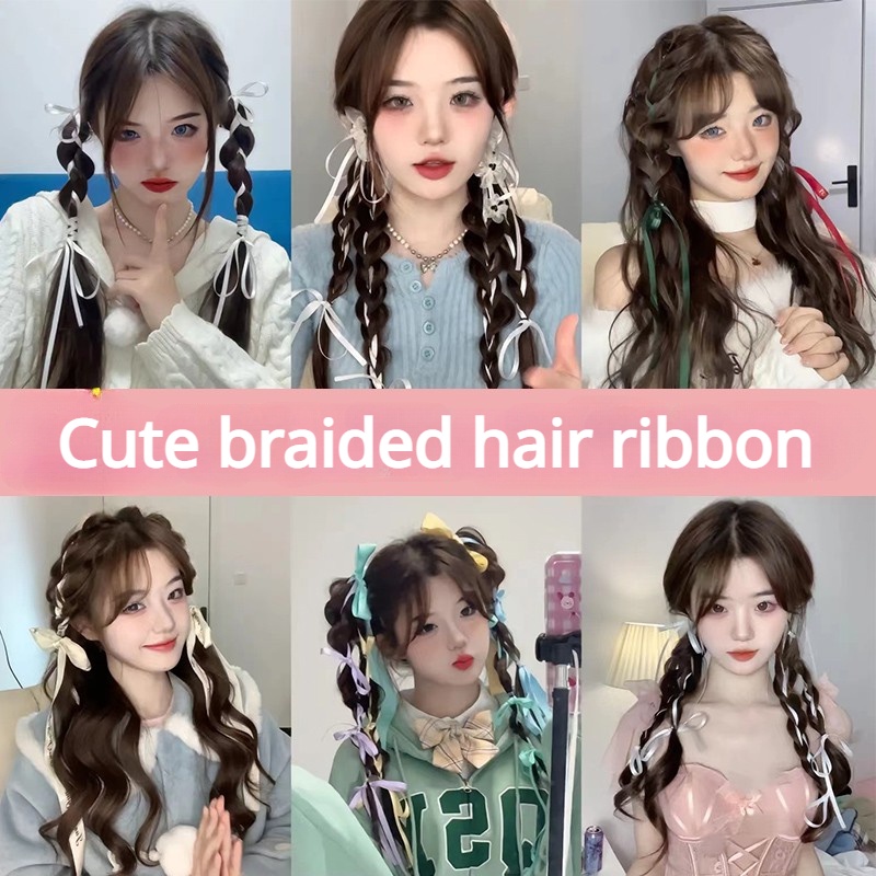 Dây Cột Tóc Thắt Nơ Xinh Xắn Thời Trang Cho Nữ