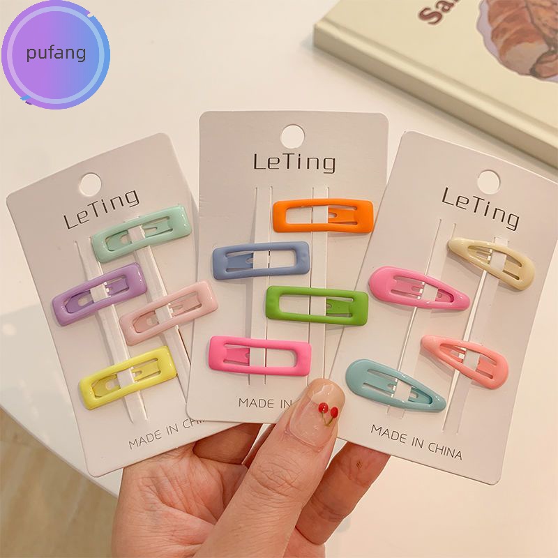 Pufang 1 Set Kẹp Tóc Hình Ngôi Sao Năm Cánh Đáng Yêu Cho Bé vn