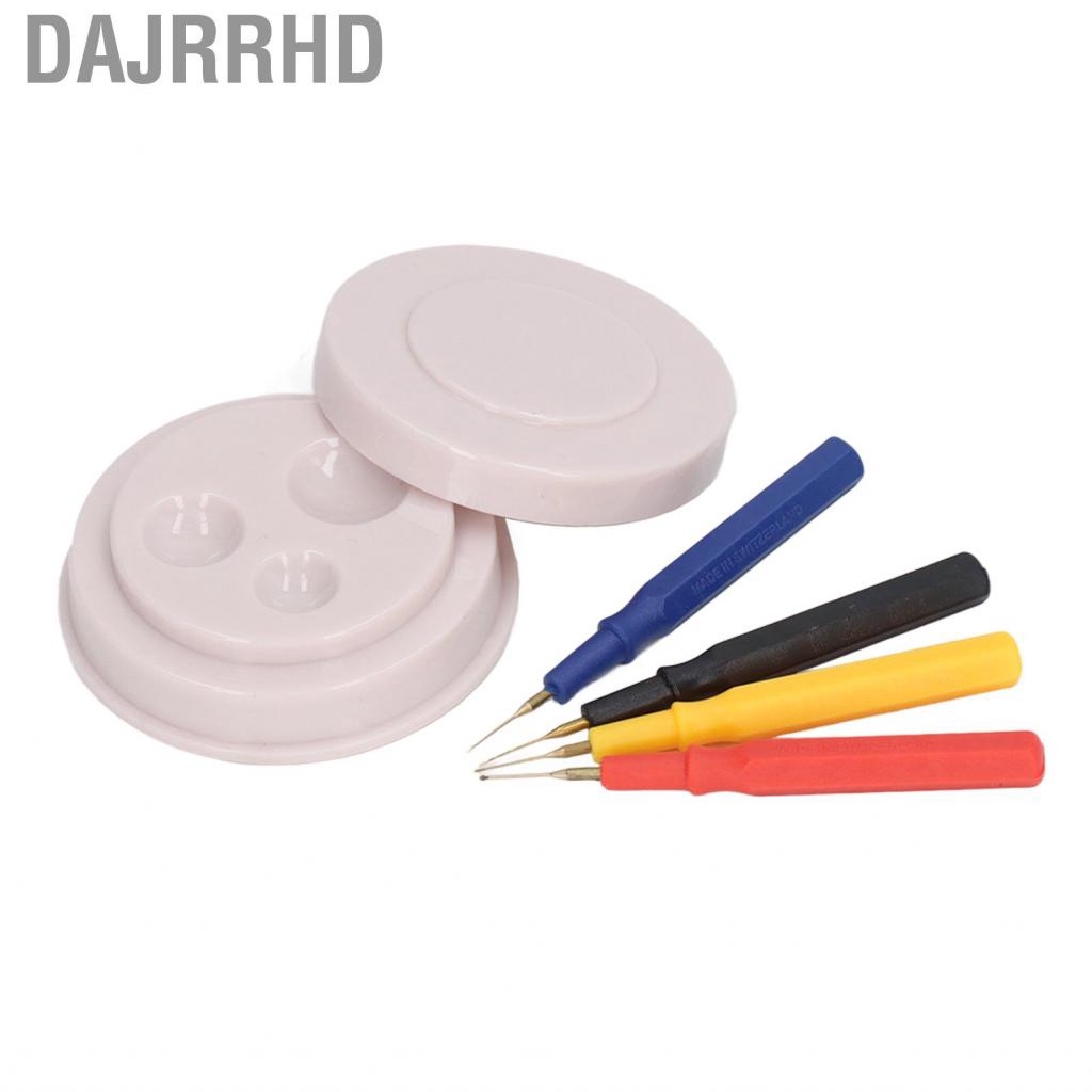 Dajrrhd Plastic Watch Oil Cup Pin Set Compact Size Portable Oiler Pen