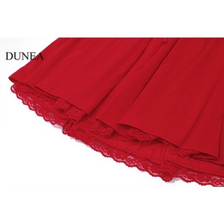 DUNEA Đầm Dây Thắt Eo Ba Lê Quyến Rũ Dành Cho Nữ