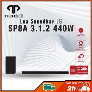 Loa thanh soundbar lg 3.1.2 sp8a 440w chính hãng