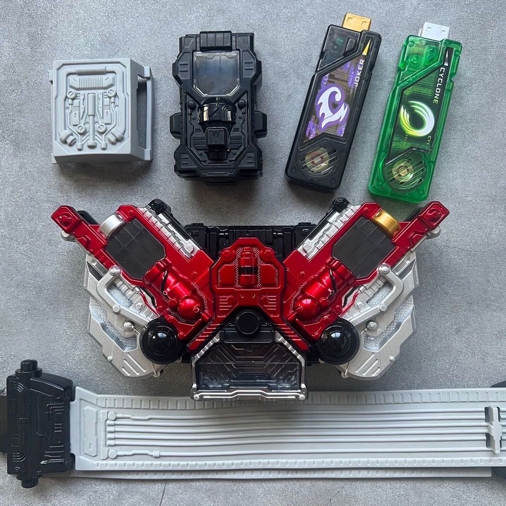 Kamen rider w driver belt henshin memory