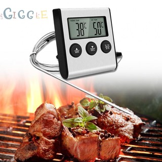 【GIGGLE】Meat Thermometer Digital Kitchen Thermometer Manually Set Cooking Tools